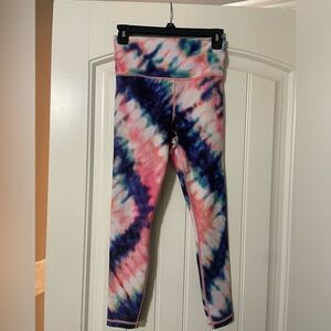 Athleta Elation Tie Dye 7/8 tight